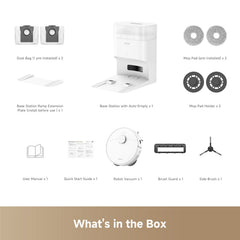 Dreame L40 Plus Robot Vacuum and Mop R5345G - White