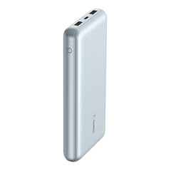 Belkin BoostCharge 20K Triple-Port Power Bank - Pearl Blue