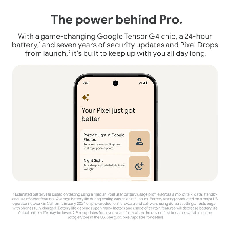 Google Pixel 9 Pro 5G Dual Sim 16/256GB 6.3" - Hazel
