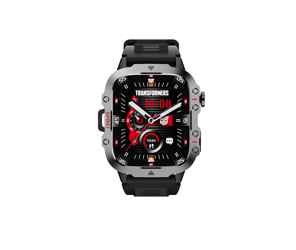 Transformers TF-H01 Smart Watch 1.96" HD Display IP68 Waterproof - Grey