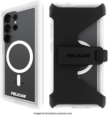 Pelican Voyager Case w/ Holster For Samsung Galaxy S26 Ultra - Clear