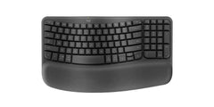 Logitech Ergo Series Wave Keys Wireless Ergonomic Keyboard - Graphite