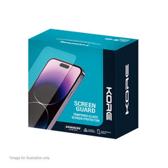Kore Screen Guard Tempered Glass - Bulk Box of 50 For iPhone 18 Pro / 17 Pro - Ultra Clear