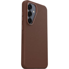 OtterBox Symmetry Cactus Leather Case For Samsung Galaxy S25 - Rich Adobe