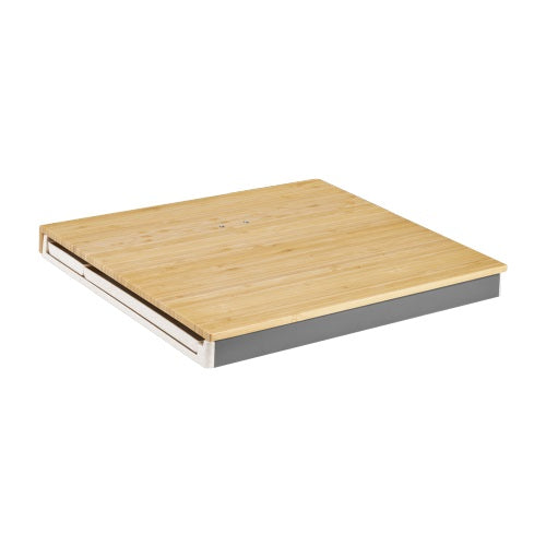 Brateck 2-in-1 Desktop Storage Box - Natural