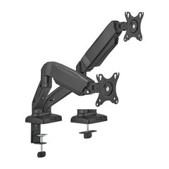 Brateck Dual Screen Spring Assisted Monitor Arm Fits 17