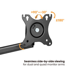 Brateck Premium Aluminum Articulating Monitor Mount 17