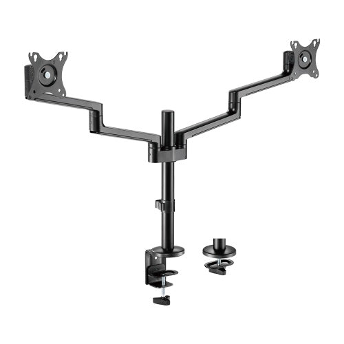 Brateck Premium Aluminum Articulating Monitor Mount 17"- 32" - Black
