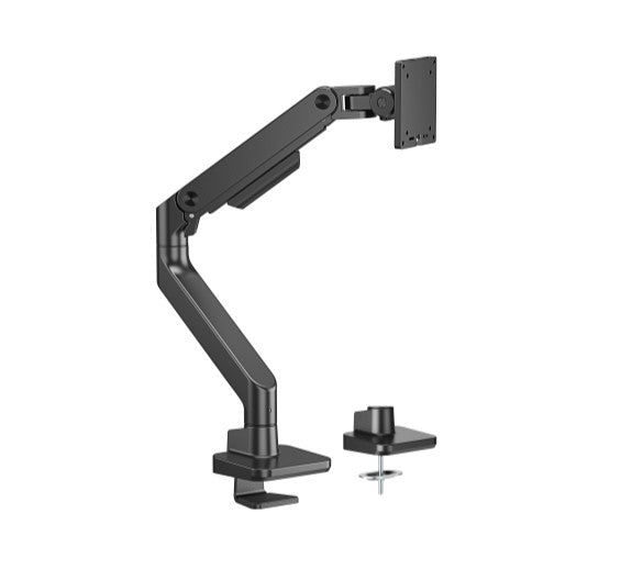 Brateck Heavy Duty Gas Spring Monitor Arm 17"-49" - Fine Texture Black