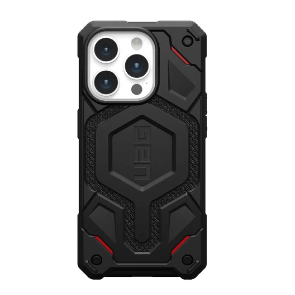 UAG Monarch Pro MagSafe Case For iPhone 15 Pro - Kevlar Black