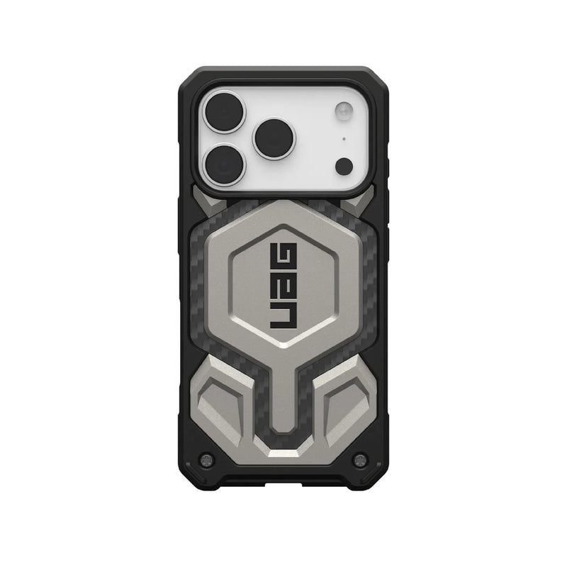 UAG Monarch Pro MagSafe Rugged Case For iPhone 17 Pro – Titanium