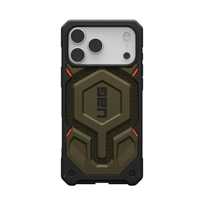 UAG Monarch Pro MagSafe Kevlar Case For iPhone 17 Pro - Element Green