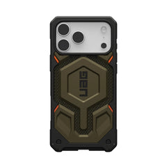 UAG Monarch Pro MagSafe Kevlar Case For iPhone 17 Pro - Element Green