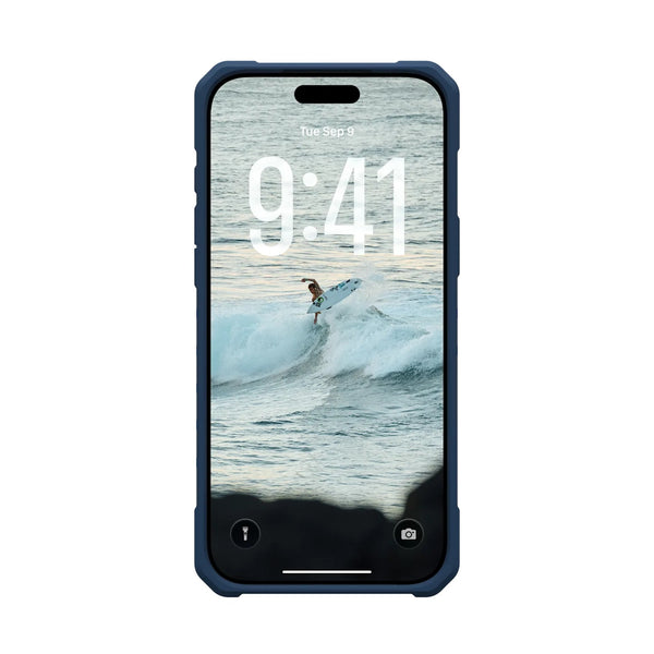 UAG Pathfinder Clear MagSafe Case For iPhone 17 Pro Max - Blue Lanyard