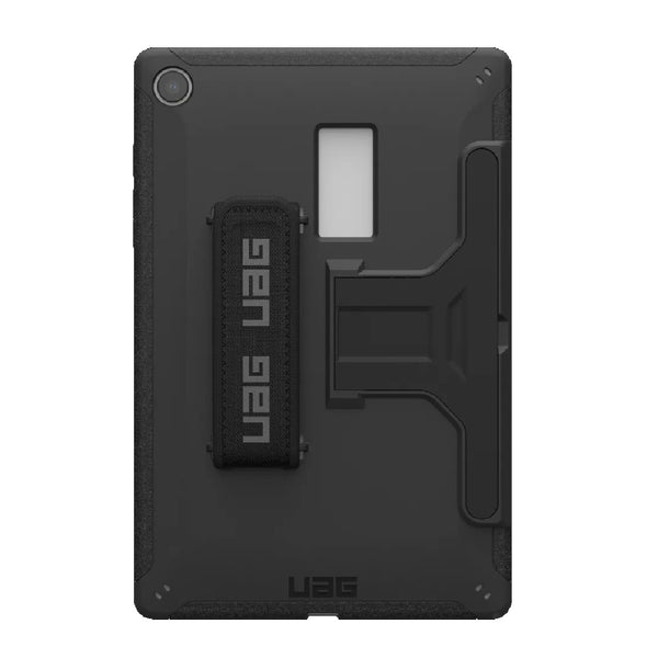 UAG Scout Case For Samsung Galaxy Tab A9+ w/ Kickstand & Handstrap - Black