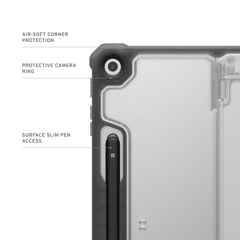 UAG Plyo Rugged Case For Microsoft Surface Pro 12" - Gray