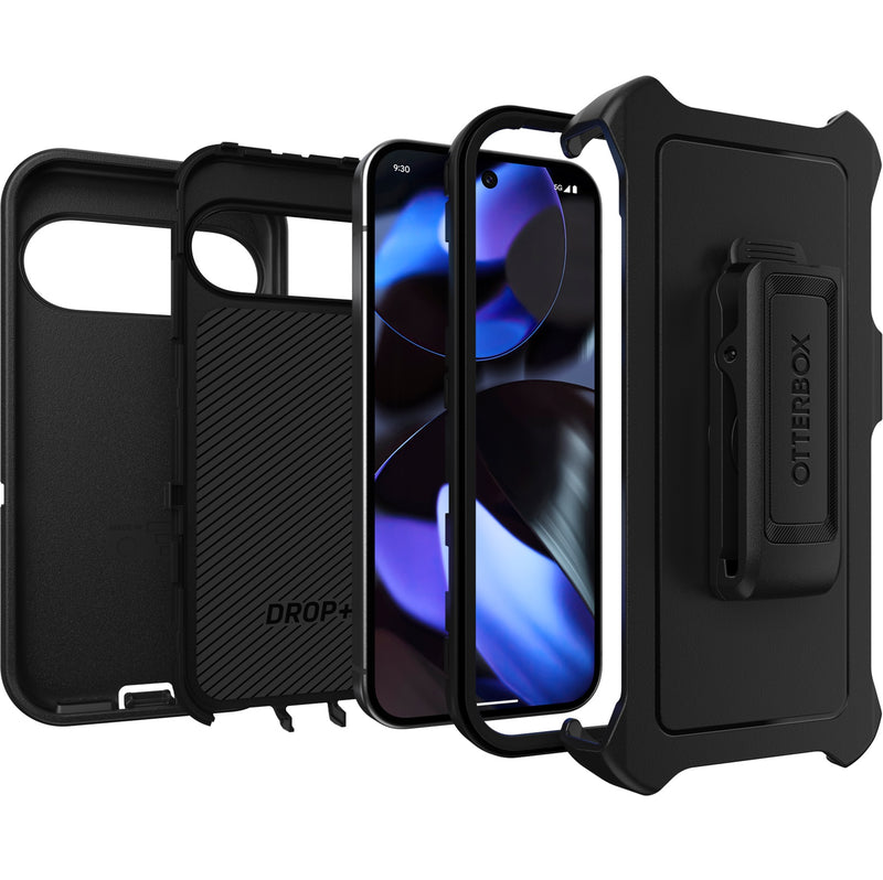 OtterBox Defender Case For Google Pixel 9/9 Pro 6.3" - Black