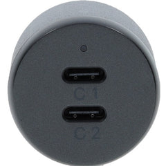 OtterBox Fast Charge Dual Port Car Charger 100W USB-C - Black