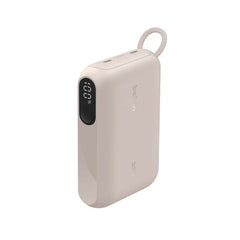 Belkin BoostCharge Portable Power Bank w/ Detachable Cable  - Sand