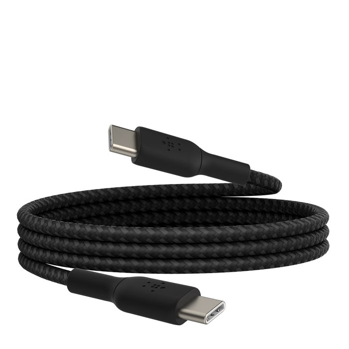 Belkin BoostCharge Braided USB-C to USB-C Cable 0.15M - White