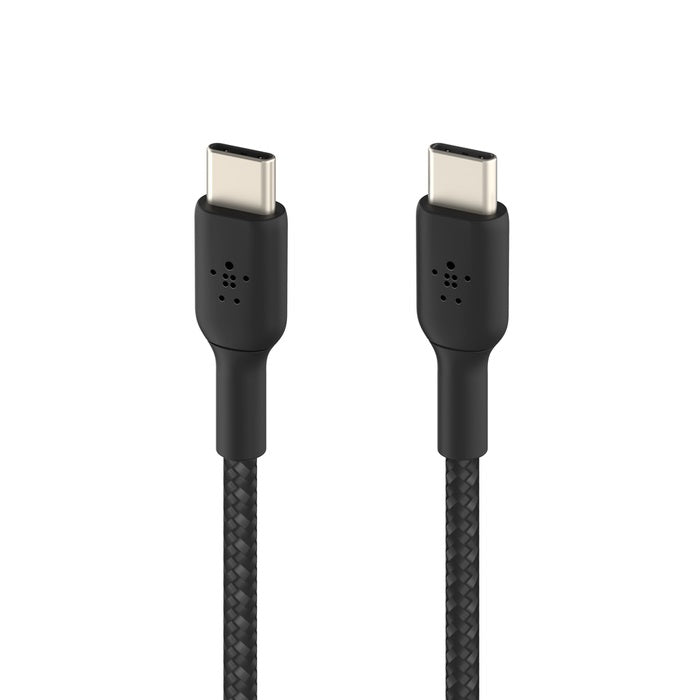 Belkin BoostCharge Braided USB-C to USB-C Cable 0.15M - White