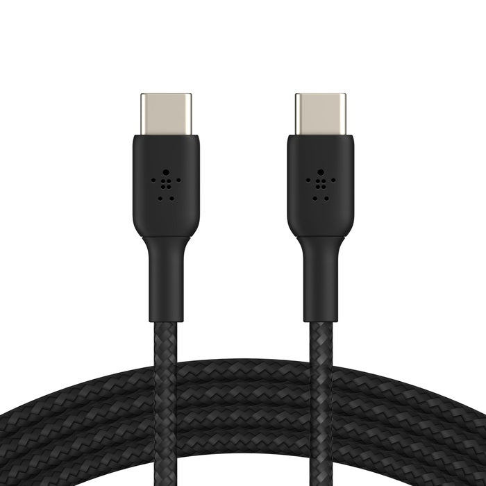 Belkin BoostCharge Braided USB-C to USB-C Cable 0.15M - White