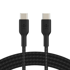 Belkin BoostCharge Braided USB-C to USB-C Cable 0.15M - White