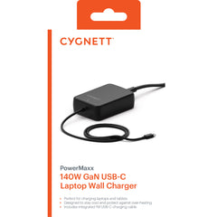 Cygnett PowerMaxx 140W USB-C GaN Laptop Charger