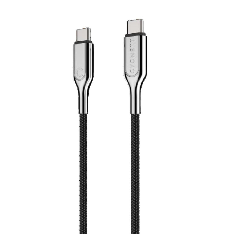 Cygnett Armoured Pro 240W USB-C to USB-C (4.0) Cable (1M) - Black