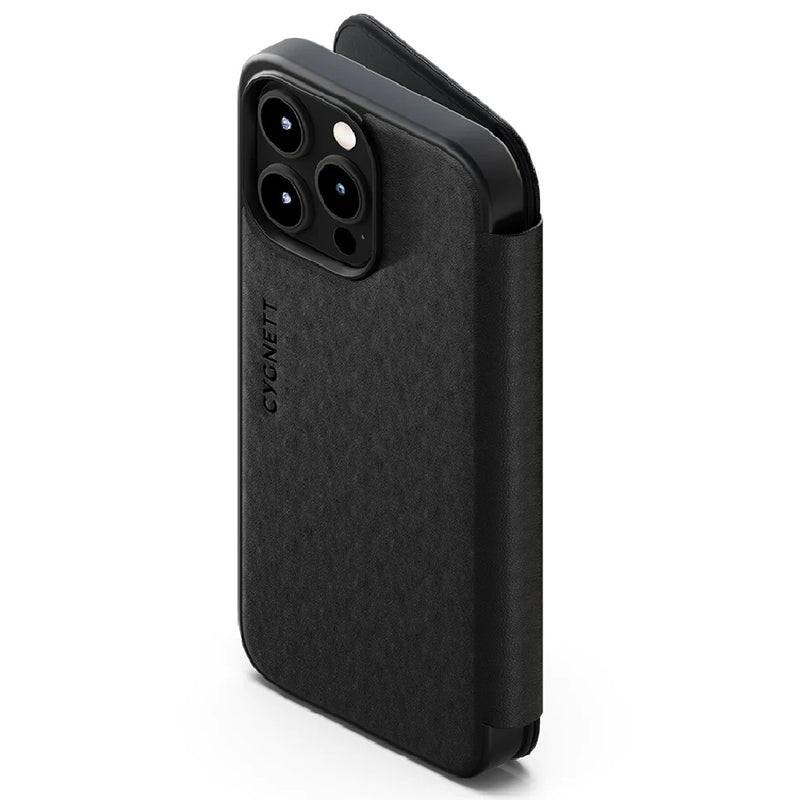 Cygnett MagSafe Wallet Case For Apple iPhone 15 Pro Max - Black