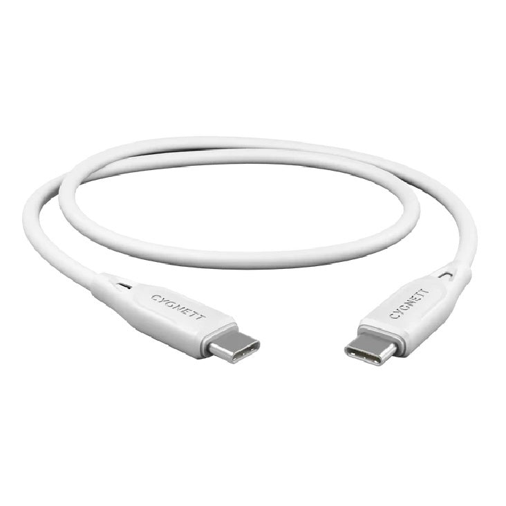 Cygnett Essentials USB-C to USB-C Cable 1m - White