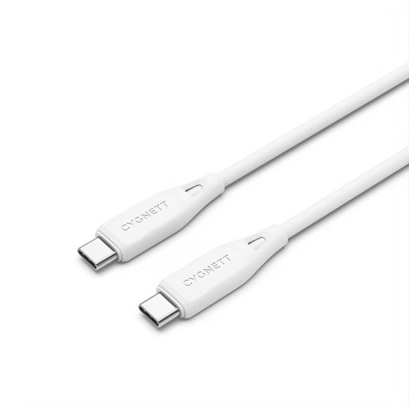 Cygnett Essentials USB-C to USB-C Cable 1m - White