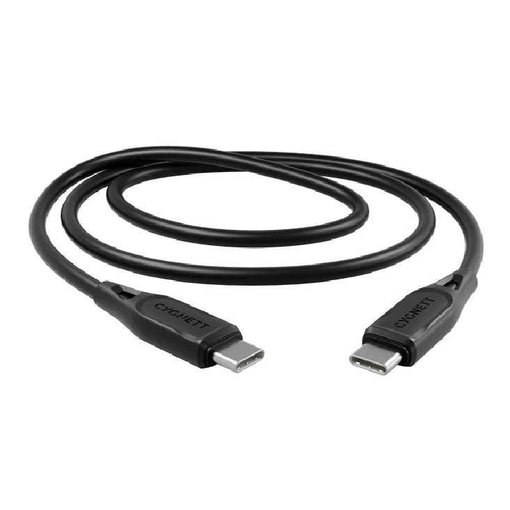 Cygnett Essentials USB-C to USB-C Cable 2m - Black