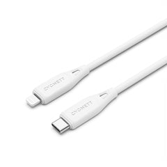 Cygnett Essentials Lightning to USB-C Cable 1m - White