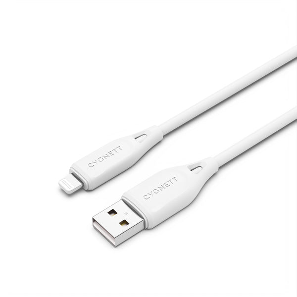 Cygnett Essentials Lightning to USB-A Cable 1m - White