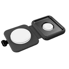 Cygnett MagTravel Qi2.0 2-in-1 Wireless Charger - Black