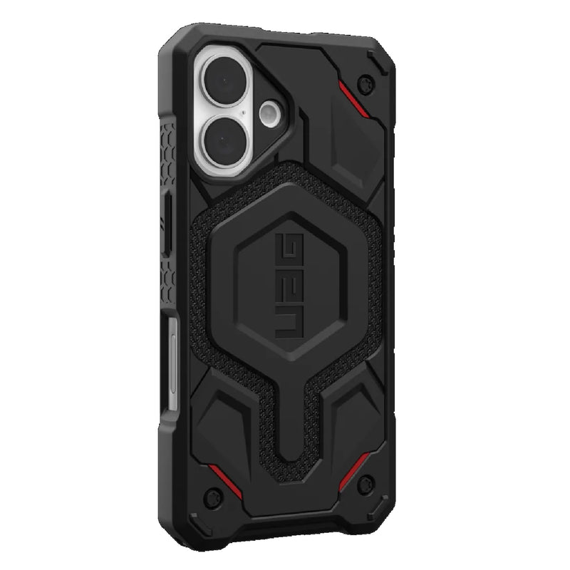 UAG Monarch Pro Magsafe Case for iPhone 16 - Kevlar Black