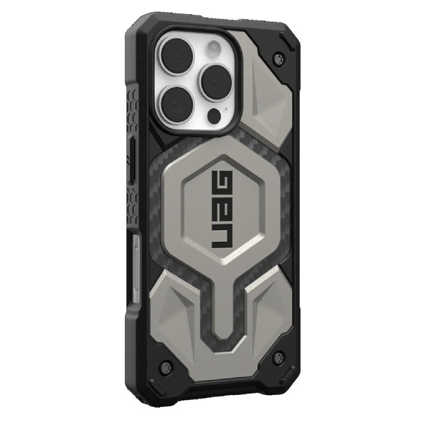 UAG Pathfinder Clear MagSafe Case For iPhone 16 Pro - Ash