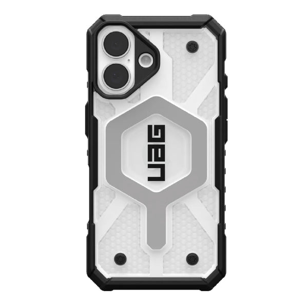UAG Pathfinder Clear MagSafe Case For iPhone 16 Plus - Ice