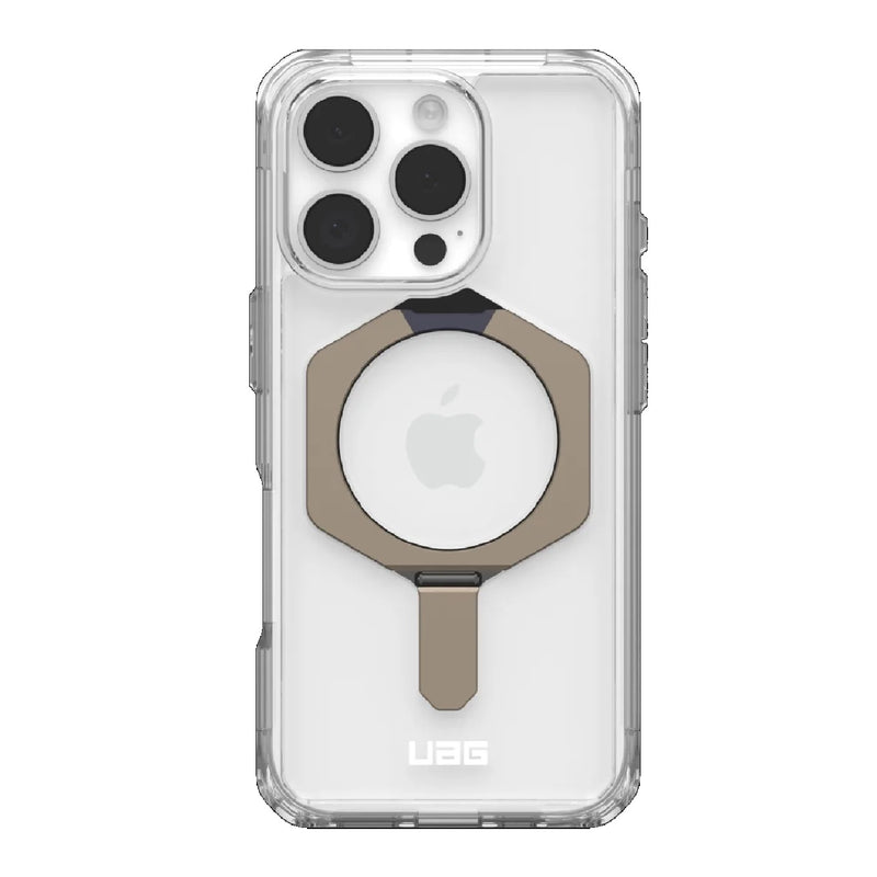UAG Plyo XTE Case For iPhone 16 Pro - Clear/Titanium