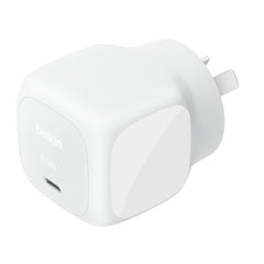 Belkin BoostCharge 65W USB-C PD 3.1 Cubic Wall Charger - White