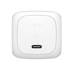 Belkin BoostCharge 65W USB-C PD 3.1 Cubic Wall Charger - White