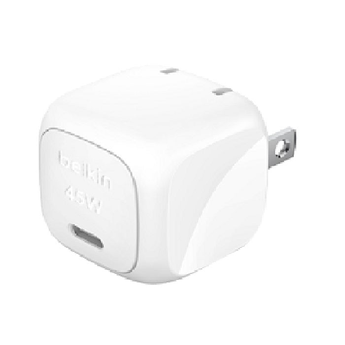 Belkin BoostCharge Compact USB-C PD Wall Charger with PPS 45W - White