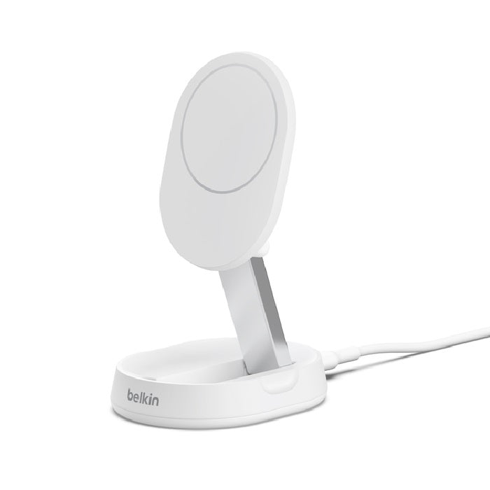 Belkin BoostCharge Pro Magnetic Wireless Charging Stand - White