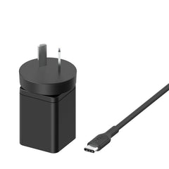 Belkin 3-in-1 BoostCharge Pro Qi2 Travel Pad 36W Charger/Cable - Black