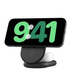 Belkin BoostCharge 2-in-1 Qi2 Wireless w/ 36W Wall Charger - Black