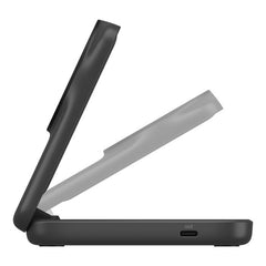 Belkin UltraCharge 2-in-1 Foldable Qi2 25W Magnetic Charger - Black