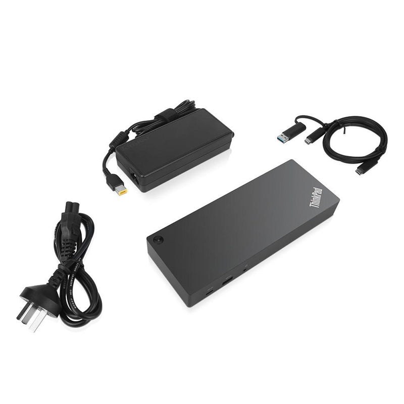 Lenovo ThinkPad Hybrid USB-C with USB-A Docking Station - Black