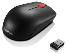 Lenovo Essentials Compact Wireless Mouse - Black