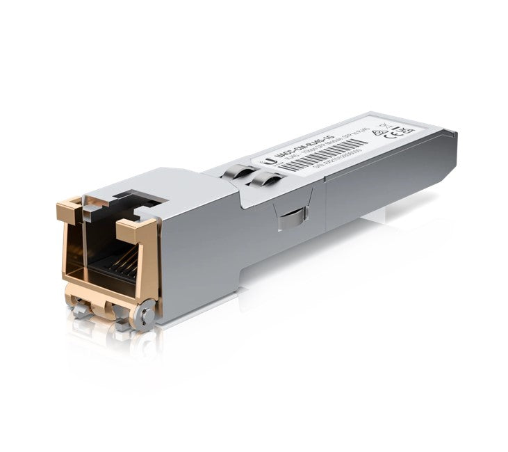 Ubiquiti SFP to RJ45 Transceiver Module 1000Base-T Copper SFP Transceiver